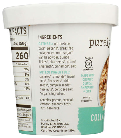 made with certified organic ingredients; no artificial additives or soy