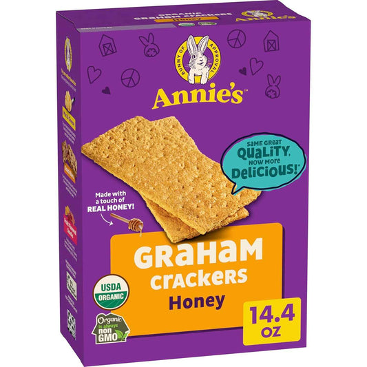 Annie's Cheddar Crackers with Hidden Veggies – Desk Drawer Snack for Working from Home Parents