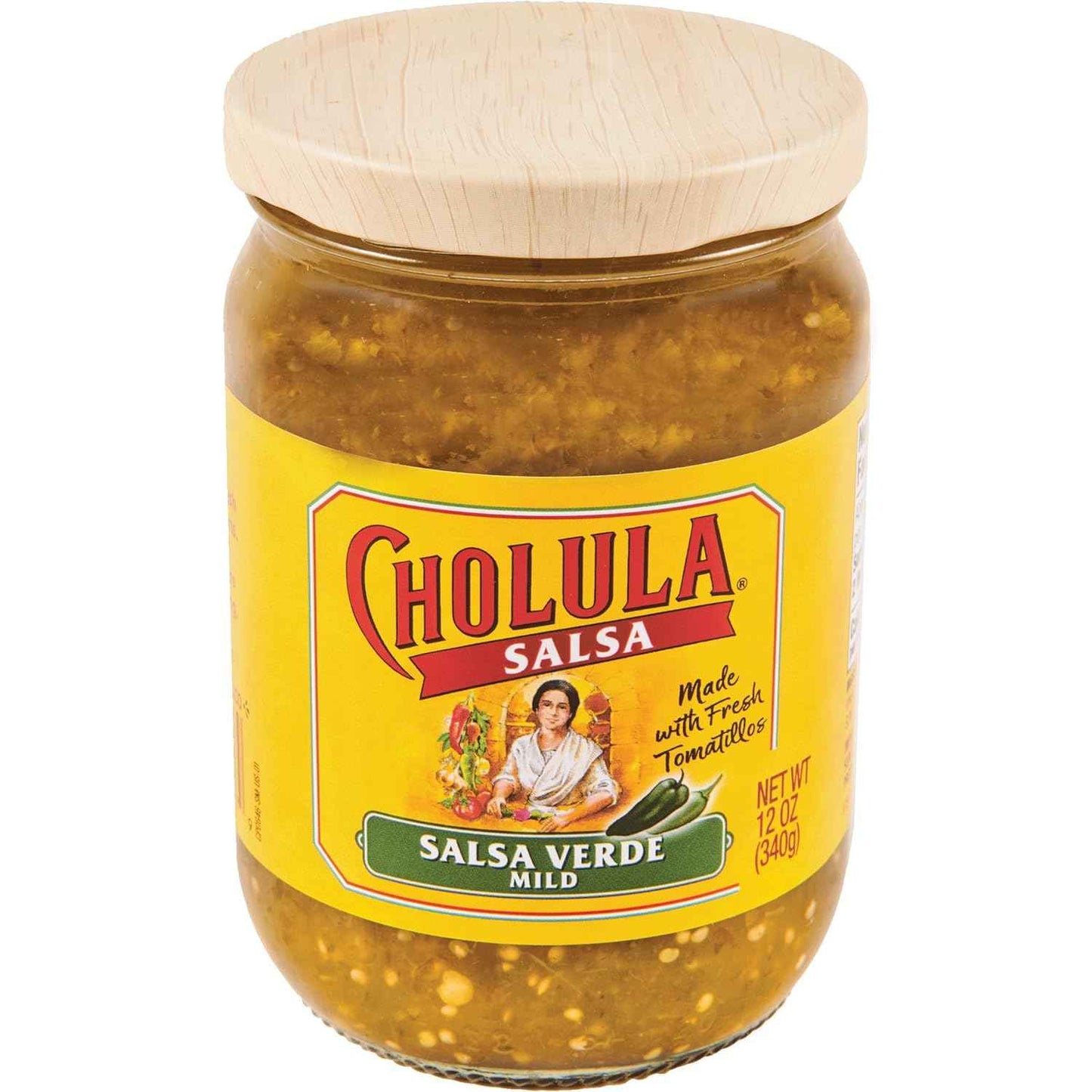 Cholula Salsa Verde Mild 12 oz – Versatile Dipping Sauce for Home Entertaining