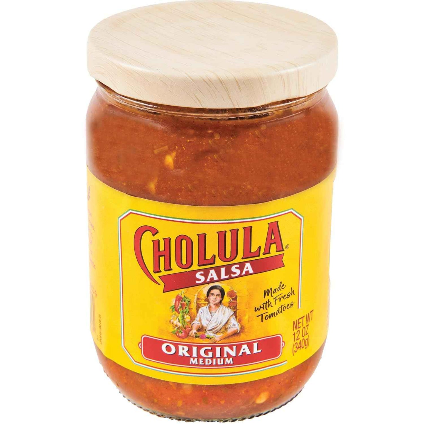 Cholula Original Salsa Medium 12 oz Jar – Versatile Condiment for Weeknight Meals and Casual Entertaining