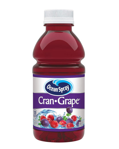 made with grape and cranberry juice concentrates