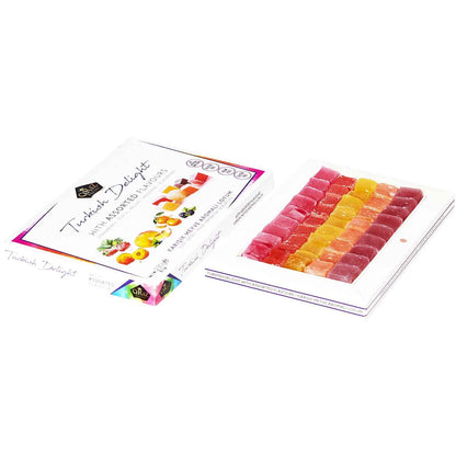 Cerez Pazari Gourmet Turkish Delight Candy – High-End Hotel-Style Lokum, Elegant Presentation Box for Refined Entertaining