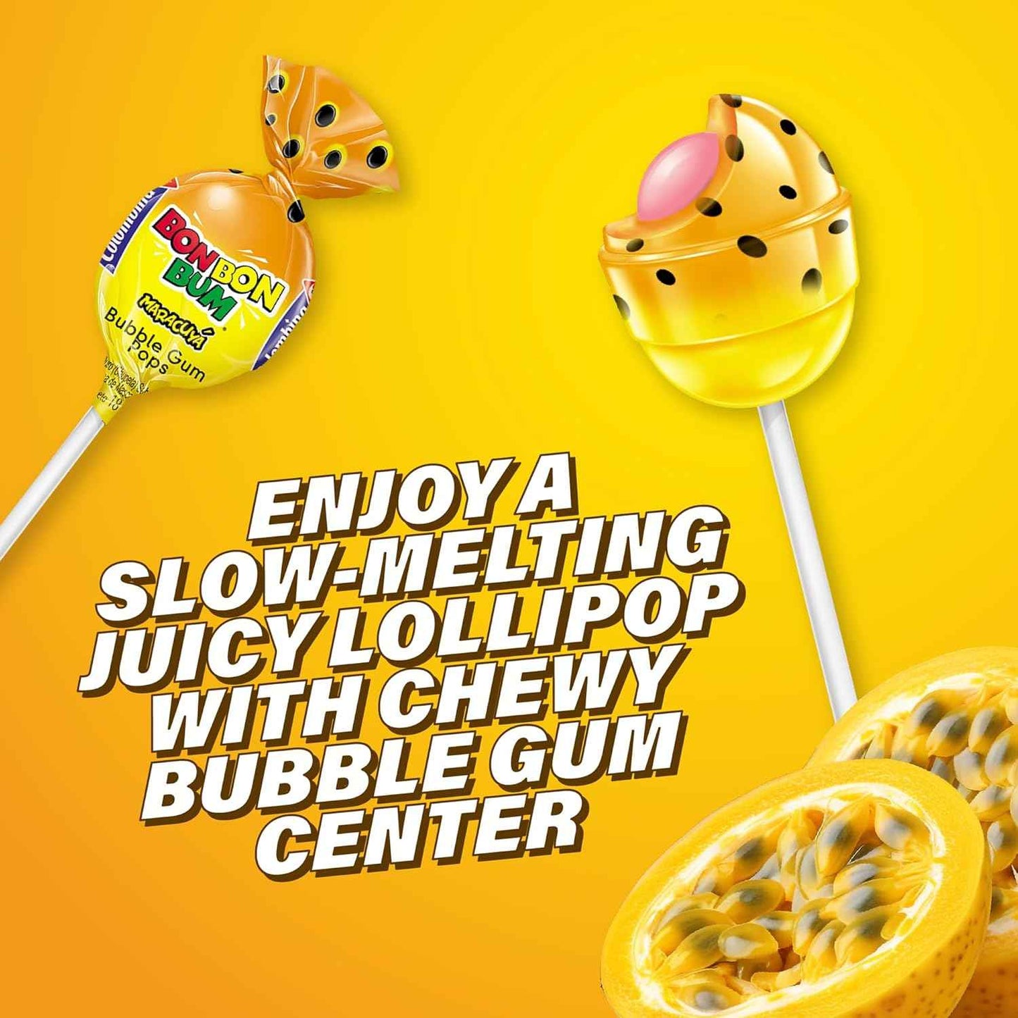 Colombina Bon Bon Bum Lollipops – Real-Mango Tropical Hard Candy as a Sweet-and-Tangy Self-Care Reward After Long Workdays
