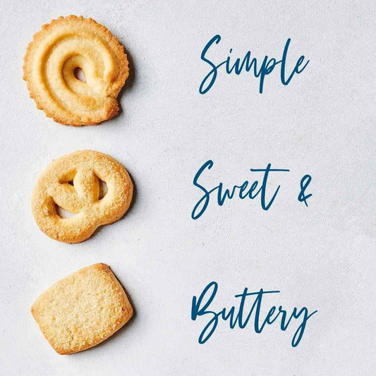 Royal Dansk Danish Butter Cookies – Family-Friendly Tin of Assorted Butter Cookies for Kids' Snack Corner and Grandchildren's Lunchbox