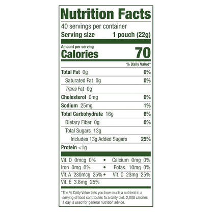 Black Forest Juicy Burst Gummy Snacks for School Lunches – Real Fruit Juice Pouches, Allergy-Friendly Treat, 40 ct