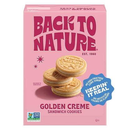 Back to Nature Peanut Butter Creme Sandwich Cookies – Simple Clean-Ingredient Snack for Uncluttered Pantries and Intentional Kitchens