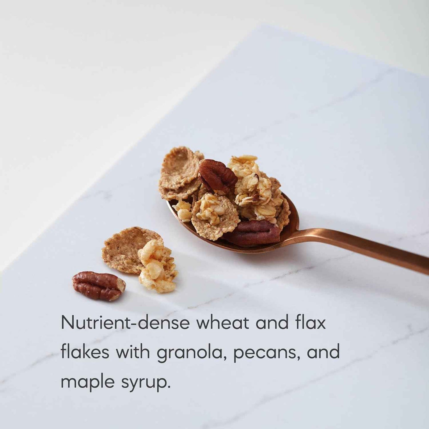 Nature's Path Organic Flax Plus Maple Pecan Crunch Cereal – Clean-Label Breakfast Bowl for Mindful Mornings