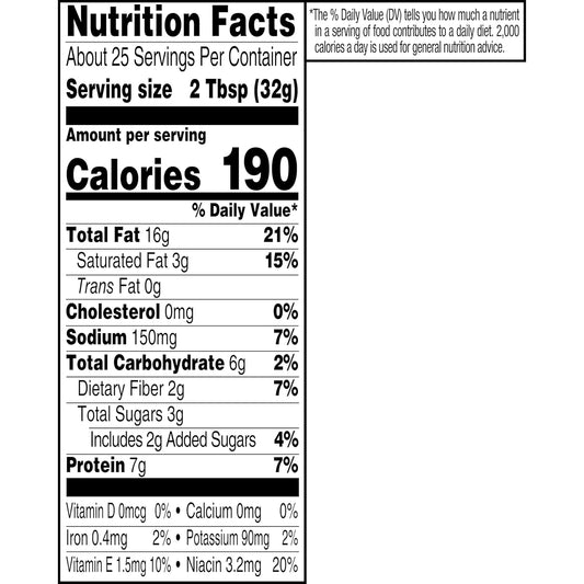 made with real roasted peanuts as the primary ingredient