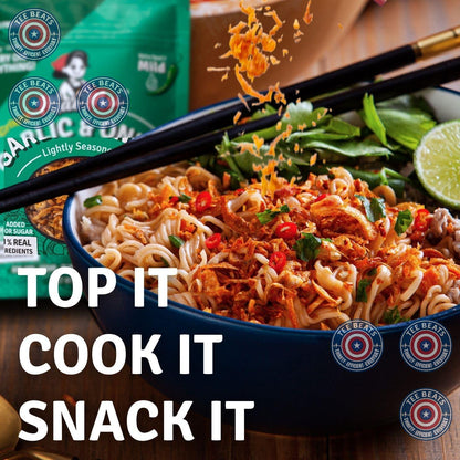 MaeMai MILD Spice – Simple Brown Rice Topper for Intentional Kitchens, Two-Ingredient Clean Crunch