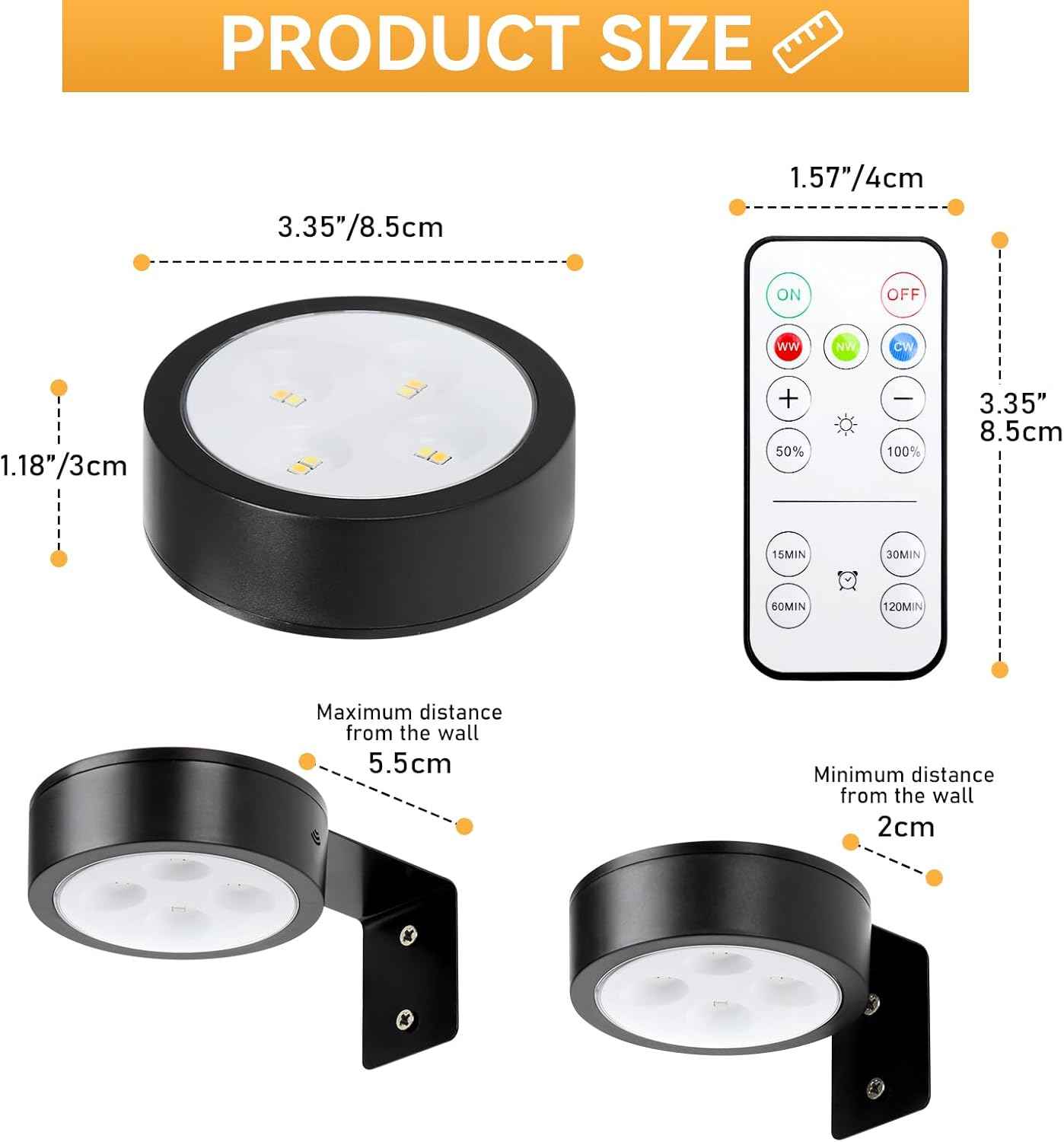 Lumena Picture Light – Clean Line Wall Accent for Intentional Spaces, Cordless LED with Hidden Mount