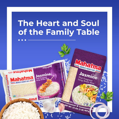 Mahatma Jasmine Rice 2 lb – Clean-Ingredient Pantry Staple for Mindful Home Cooking