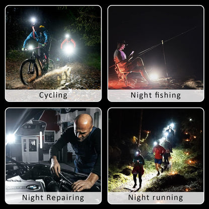 MAKDAK COB Keychain Flashlight – Compact EDC Light for Camping, Hiking, and Night Walks