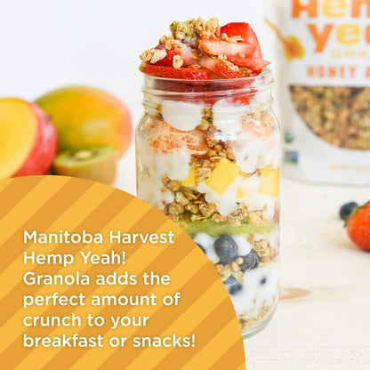 Manitoba Harvest Hemp Yeah Granola – Portable Protein Fuel for Trail Mix and Hiking Snacks