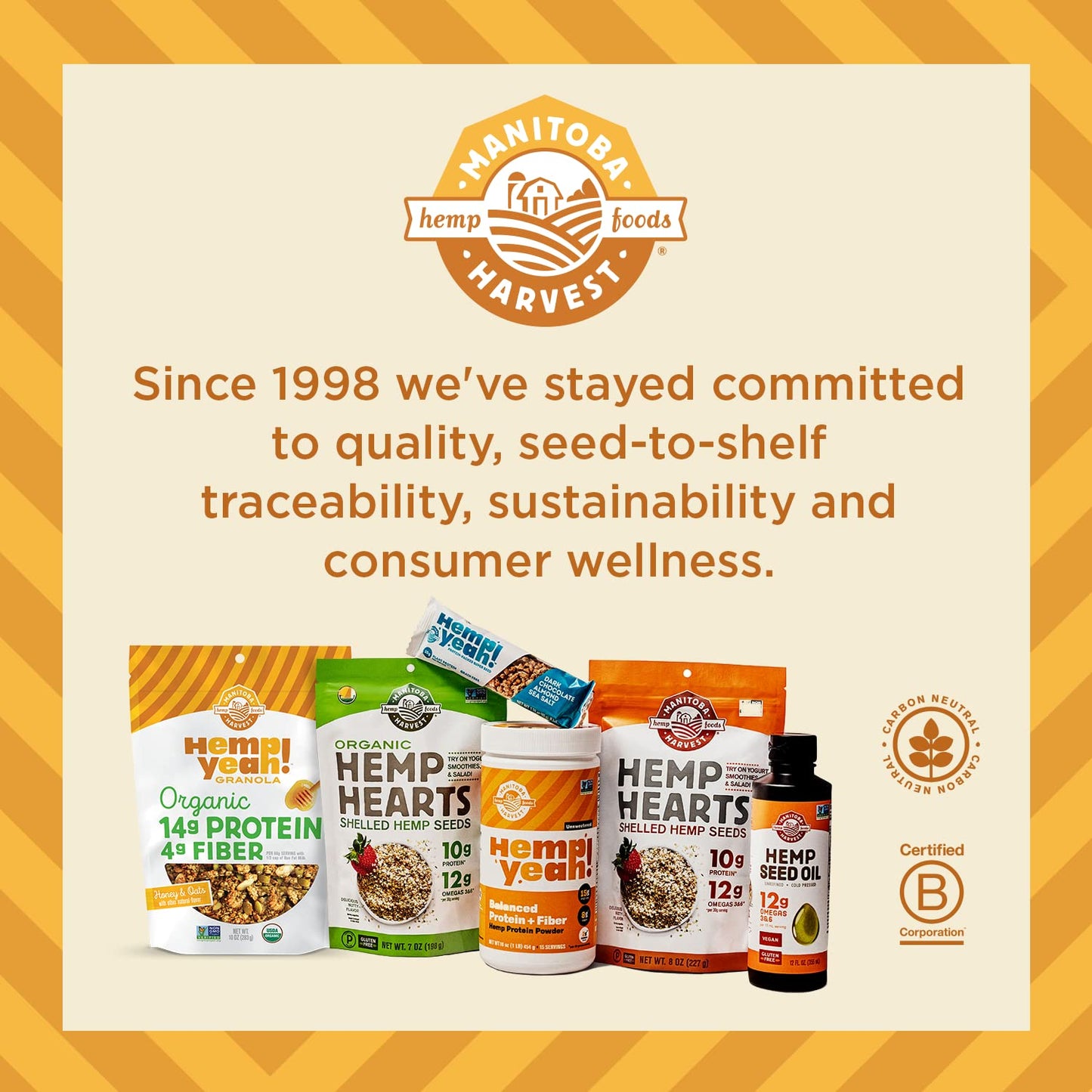 Manitoba Harvest Hemp Yeah Granola – Portable Protein Fuel for Trail Mix and Hiking Snacks