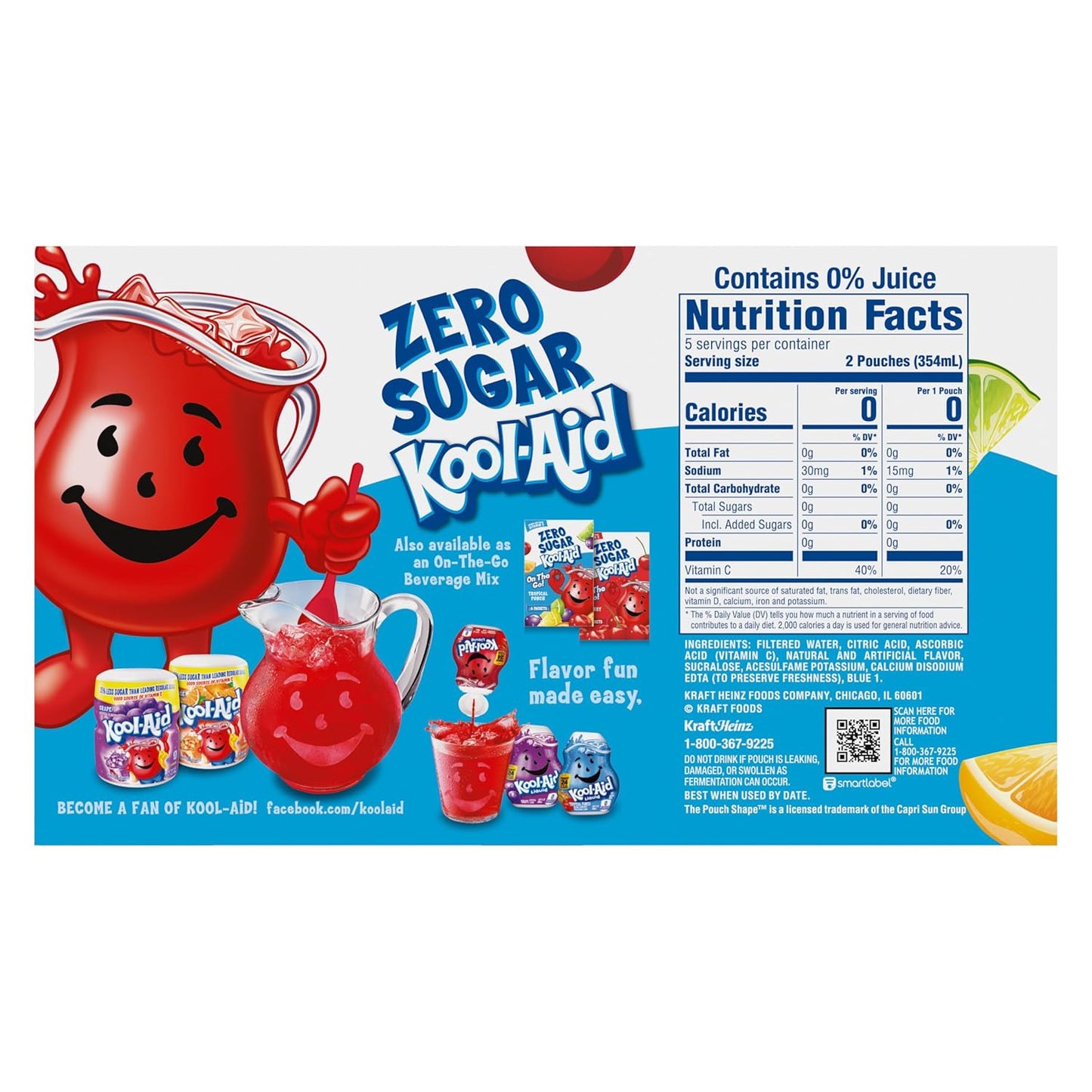 manufactured by kraft heinz, a recognized household name
