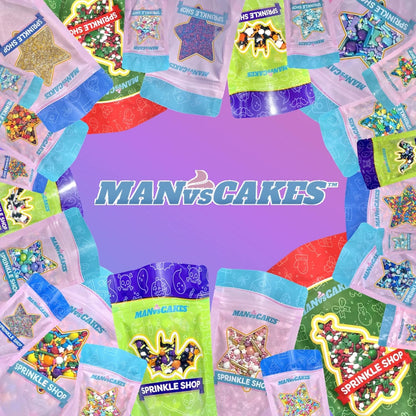 manufactured by manvscakes, a known dessert topping brand