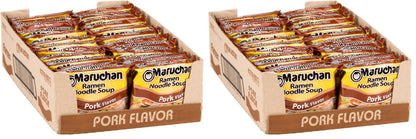Maruchan Ramen Pork Flavor, 3.0 Oz(Pack of 48)