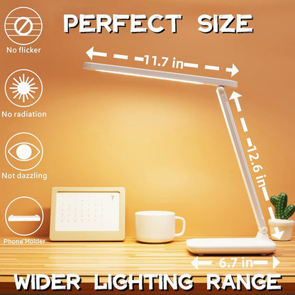 matte white abs body, tabletop mount, 10w output at 3000k