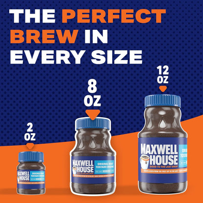 Maxwell House Breakfast Blend Mild Roast Ground Coffee, 38.8 oz Canister – Home Office Focus Ritual for Mid-Morning Brewing