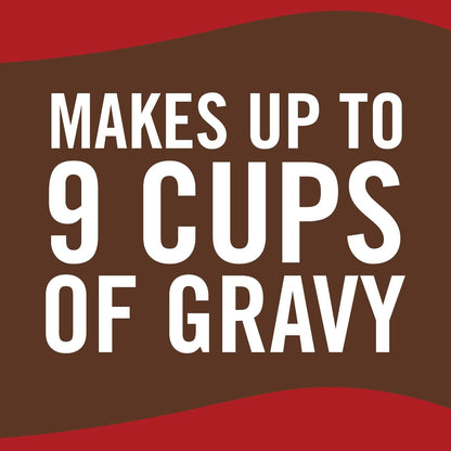 McCormick Brown Gravy Mix, 7.62 oz – Pantry Staple for Busy Weeknight Dinners