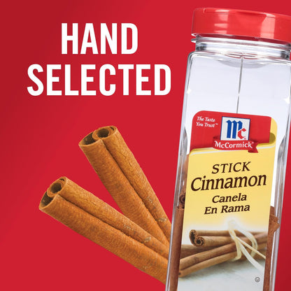 McCormick Cinnamon Sticks – Fragrant Simmer Companion for Yoga Room and Meditation Corners