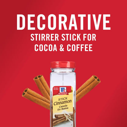 McCormick Cinnamon Sticks – Fragrant Simmer Companion for Yoga Room and Meditation Corners
