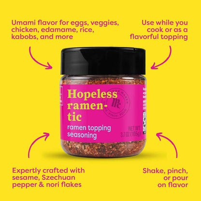 McCormick Ramen Topping Seasoning – Quick Weeknight Dinner Hack for Busy Home Cooks, 3.7 oz