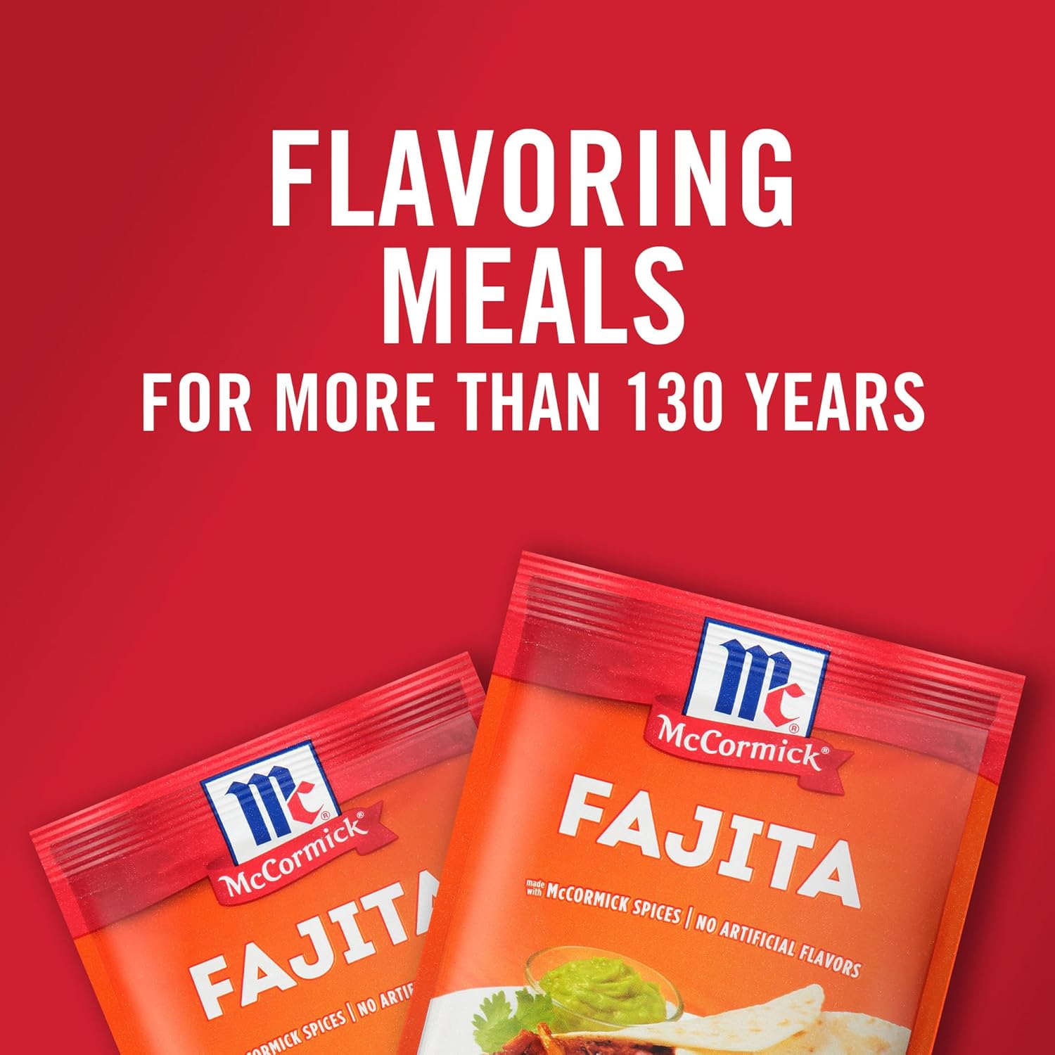 McCormick Fajita Seasoning Mix – Family Kitchen Staple for 20-Minute Weeknight Chicken and Steak Fajitas