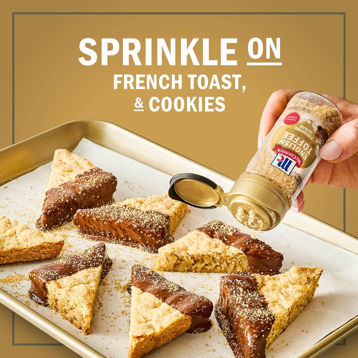 McCormick Finishing Sugar – Limited Edition Holiday Hostess Gift for Women, Festive Dessert & Cocktail Topping