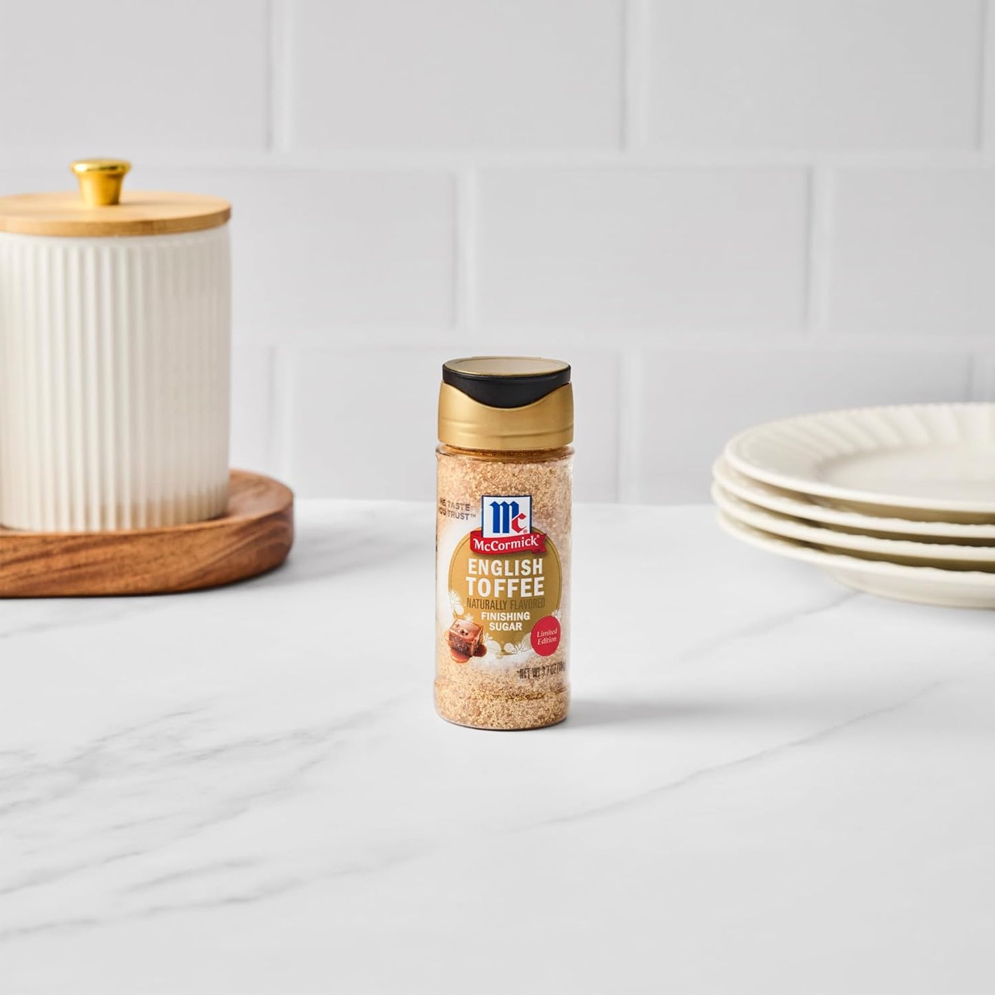 McCormick Finishing Sugar – Limited Edition Holiday Hostess Gift for Women, Festive Dessert & Cocktail Topping