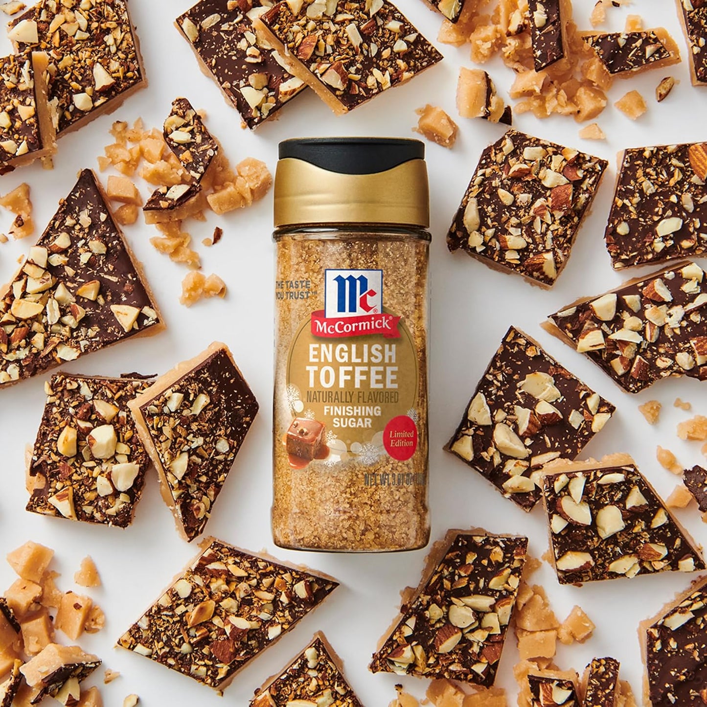 McCormick Finishing Sugar – Limited Edition Holiday Hostess Gift for Women, Festive Dessert & Cocktail Topping