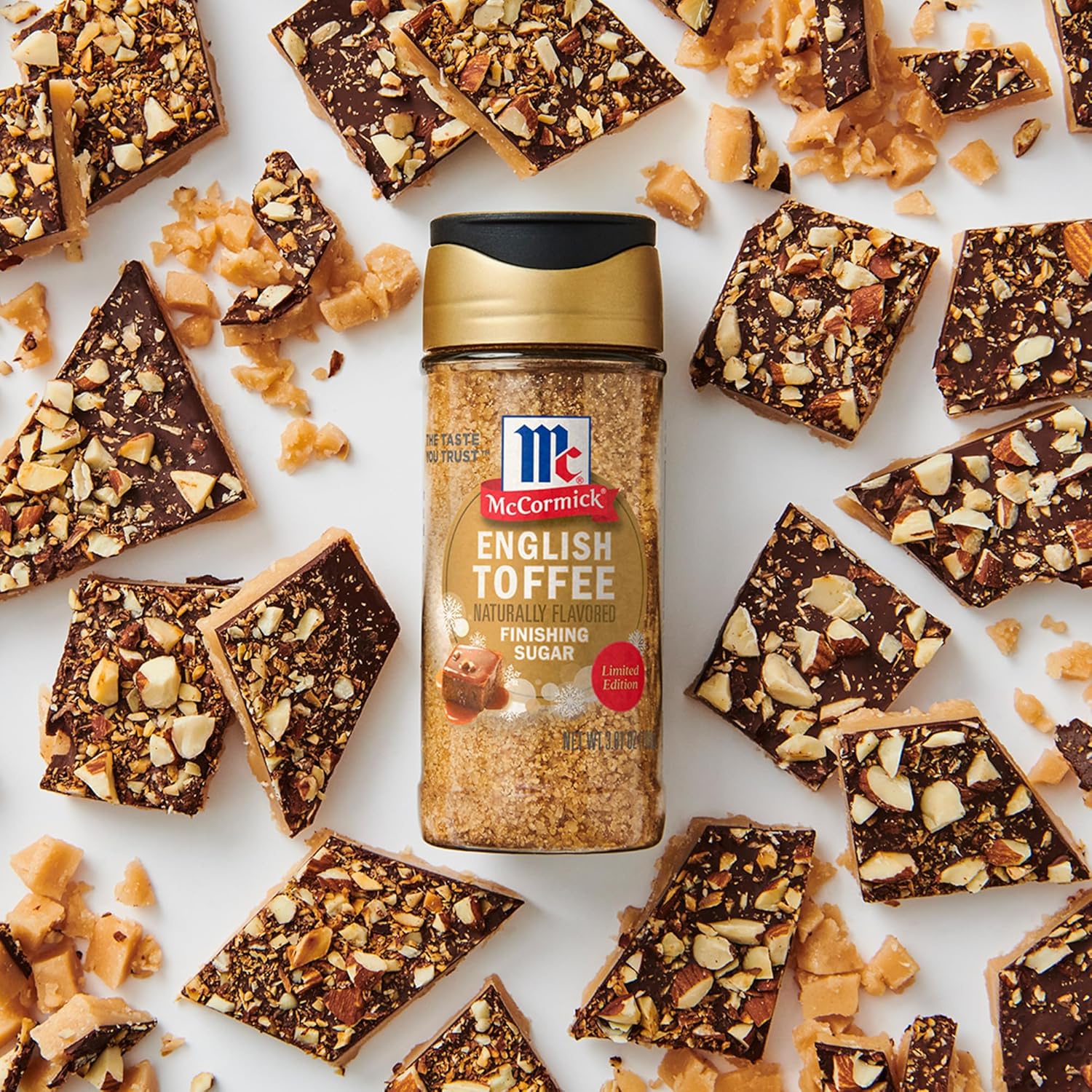 McCormick Finishing Sugar – Limited Edition Holiday Hostess Gift for Women, Festive Dessert & Cocktail Topping