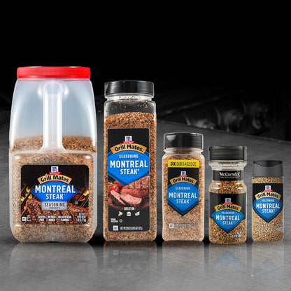 McCormick Grill Mates Montreal Steak Seasoning – Housewarming Gift Set for New Homeowners Who Love to Grill