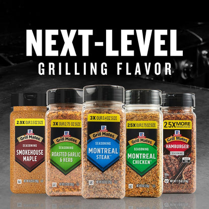McCormick Grill Mates Montreal Steak Seasoning – Housewarming Gift Set for New Homeowners Who Love to Grill