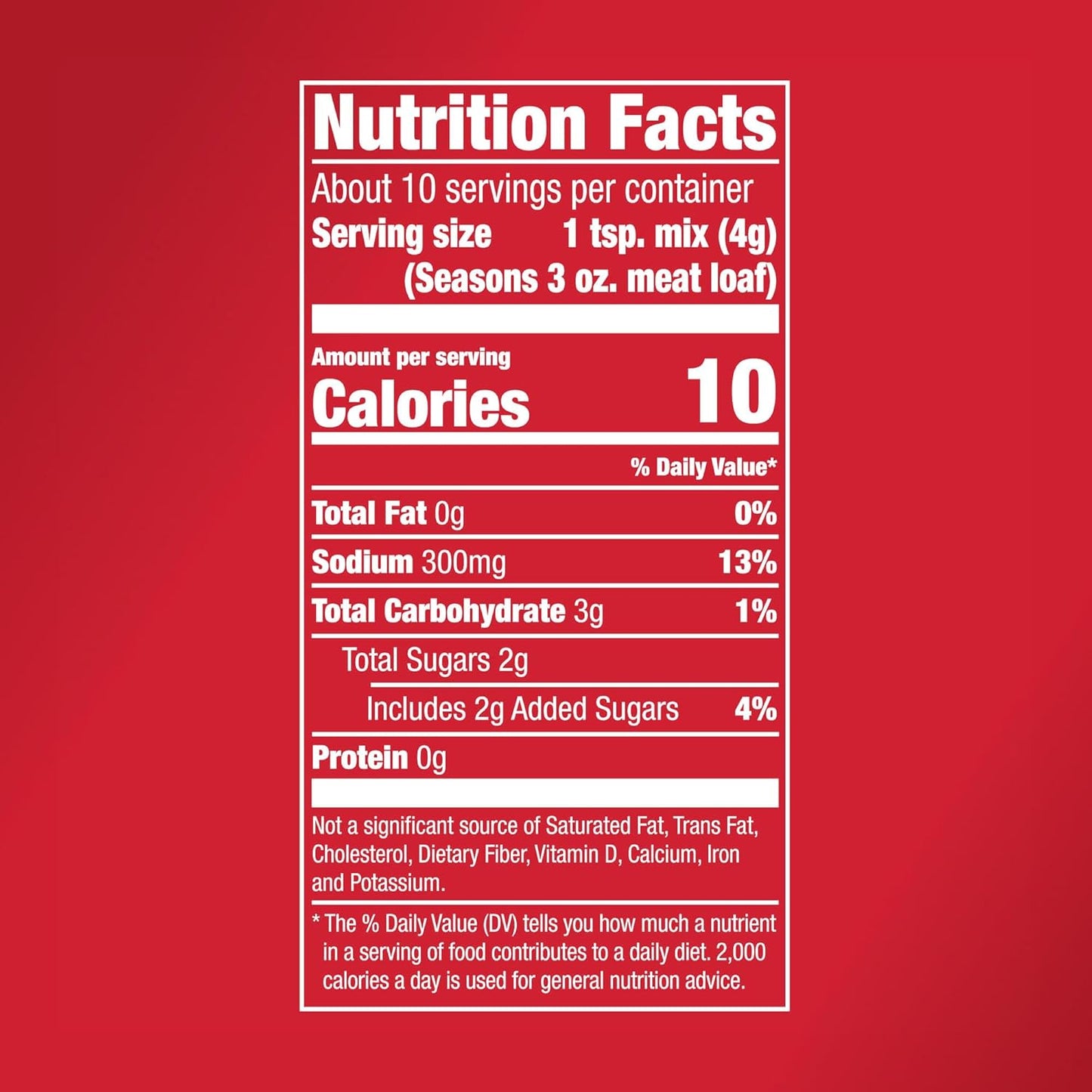 McCormick Meat Loaf Seasoning Mix – Quick Weeknight Dinner for Busy Home Cooks, 10-Minute Prep