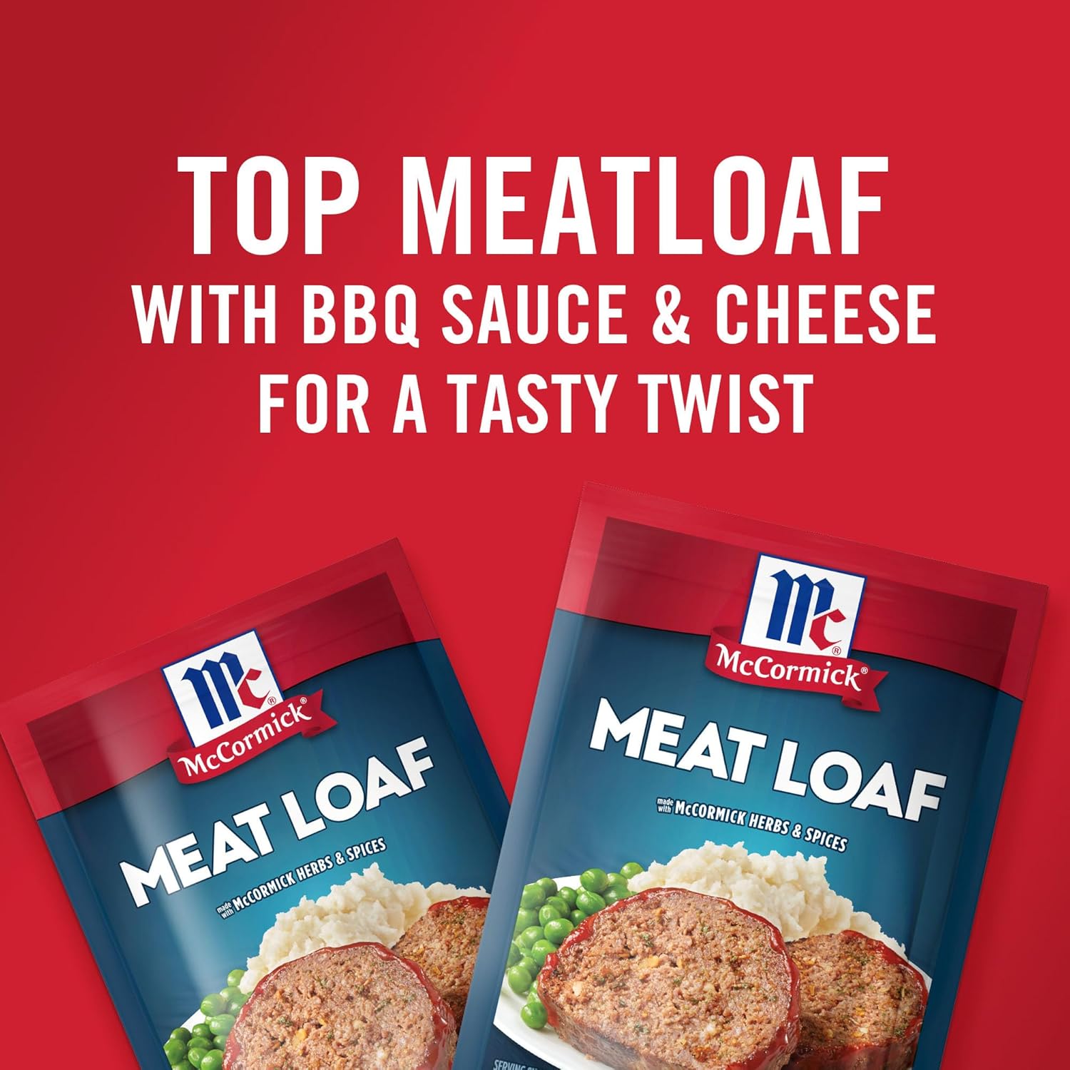 McCormick Meat Loaf Seasoning Mix – Quick Weeknight Dinner for Busy Home Cooks, 10-Minute Prep