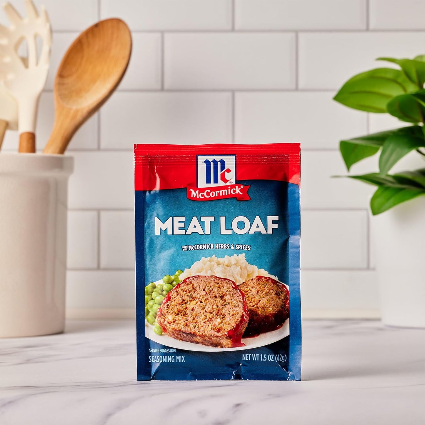 McCormick Meat Loaf Seasoning Mix – Quick Weeknight Dinner for Busy Home Cooks, 10-Minute Prep
