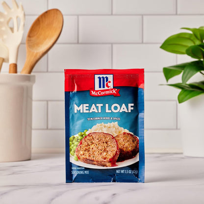 McCormick Meat Loaf Seasoning Mix – Quick Weeknight Dinner for Busy Home Cooks, 10-Minute Prep