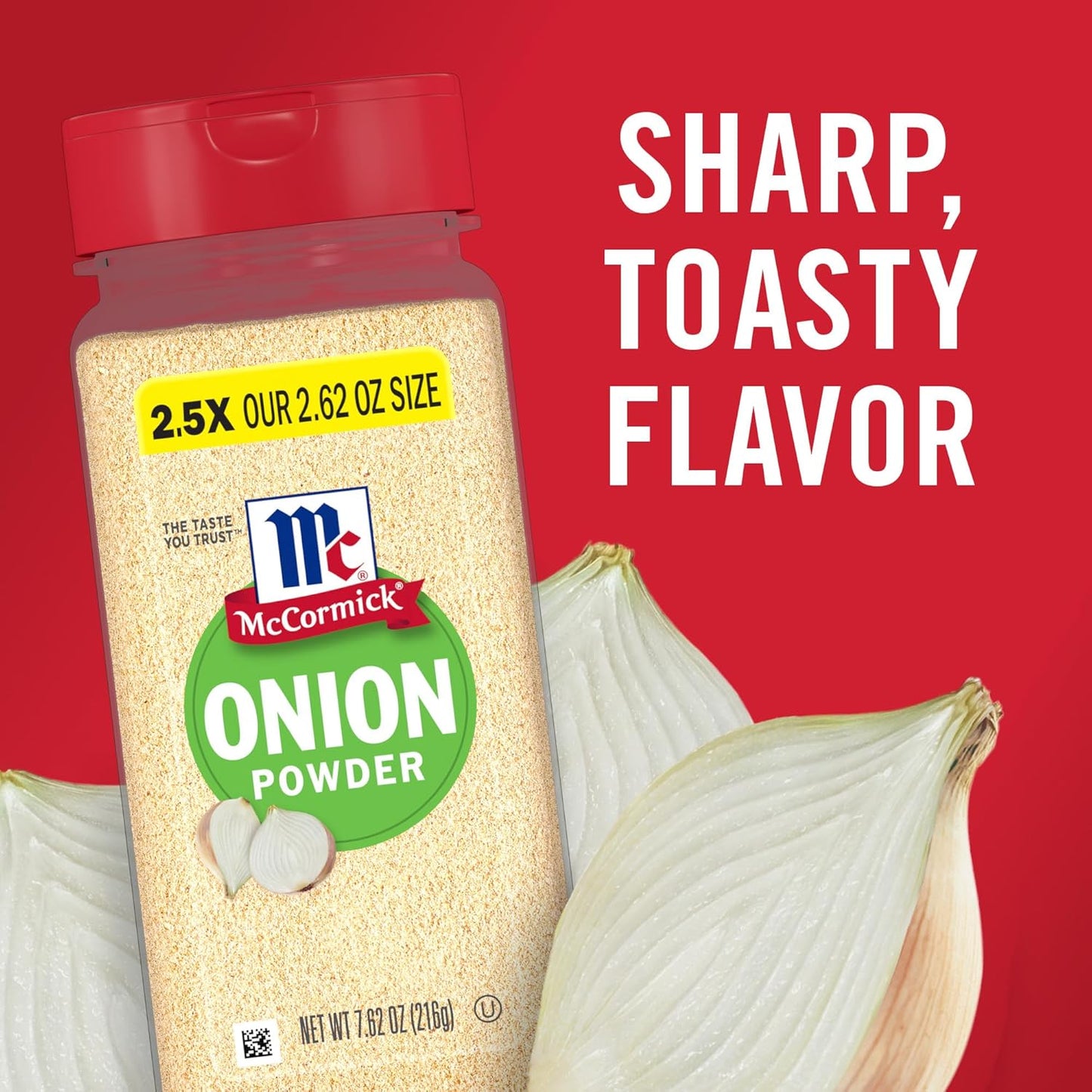 McCormick Onion Powder 7.62 oz – Weeknight Dinner Prep Spice for Busy Home Cooks