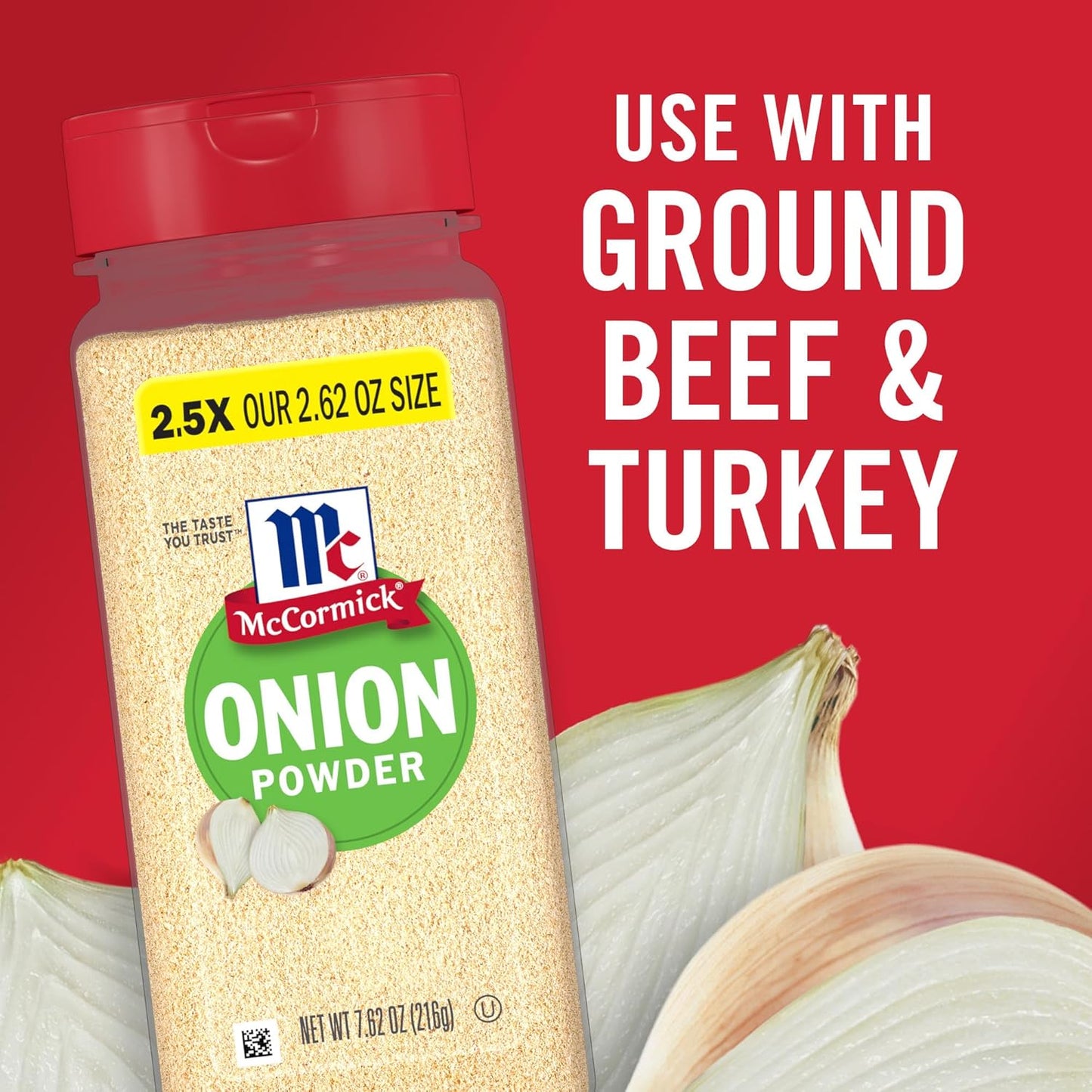 McCormick Onion Powder 7.62 oz – Weeknight Dinner Prep Spice for Busy Home Cooks