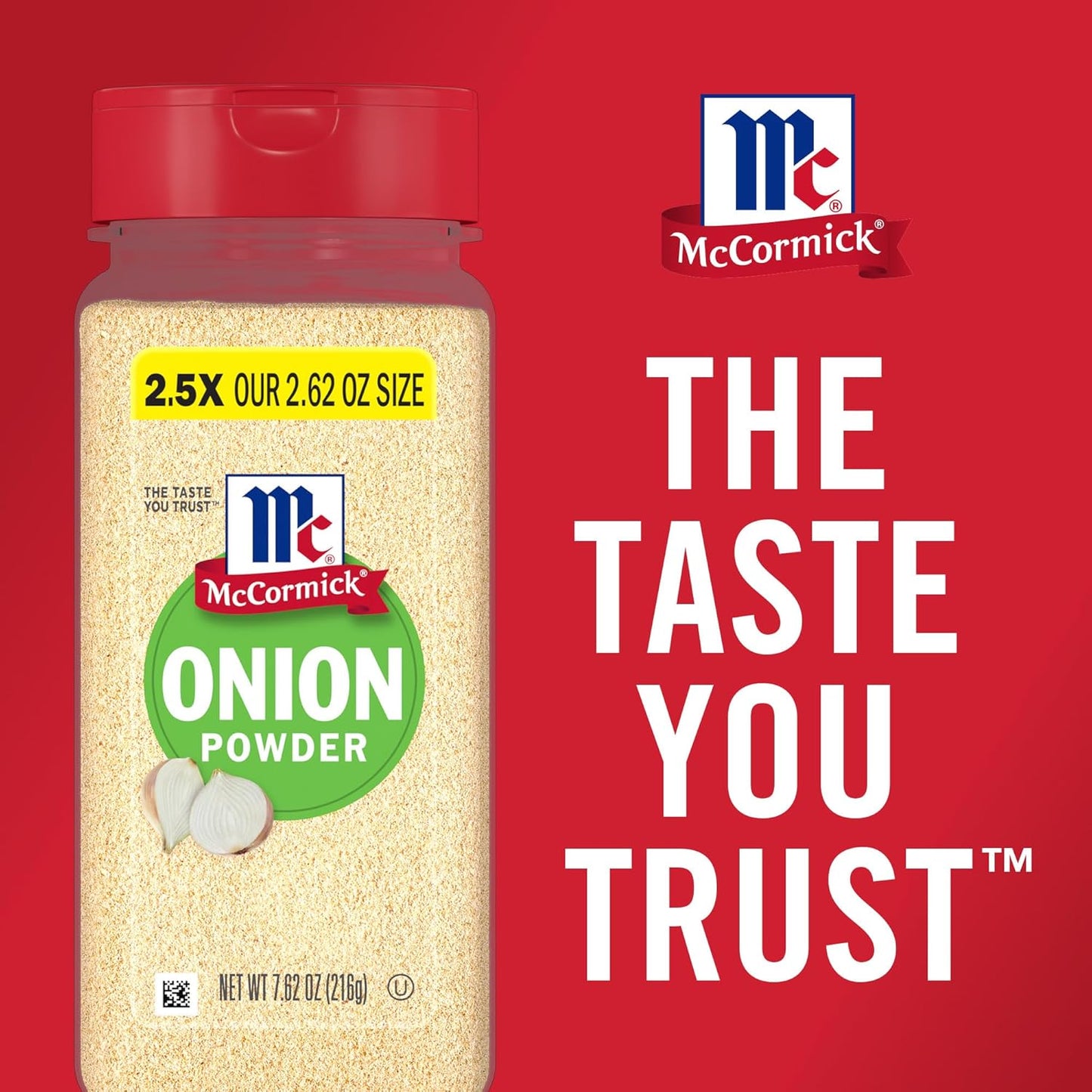 McCormick Onion Powder 7.62 oz – Weeknight Dinner Prep Spice for Busy Home Cooks