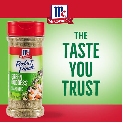 McCormick Perfect Pinch Green Goddess Seasoning – Mindful Home Cooking Spice for Calming Weeknight Dinners