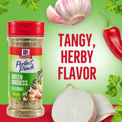 McCormick Perfect Pinch Green Goddess Seasoning – Mindful Home Cooking Spice for Calming Weeknight Dinners
