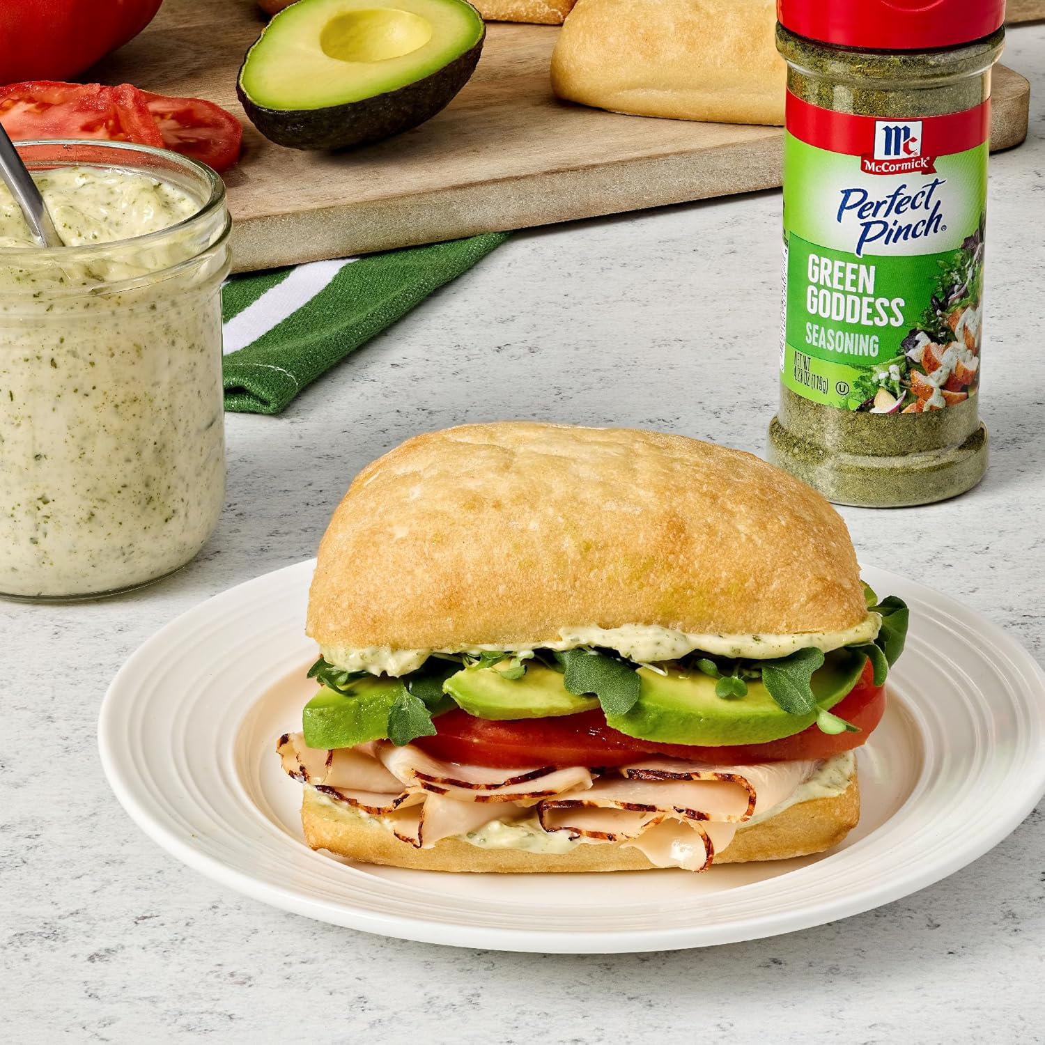 McCormick Perfect Pinch Green Goddess Seasoning – Mindful Home Cooking Spice for Calming Weeknight Dinners