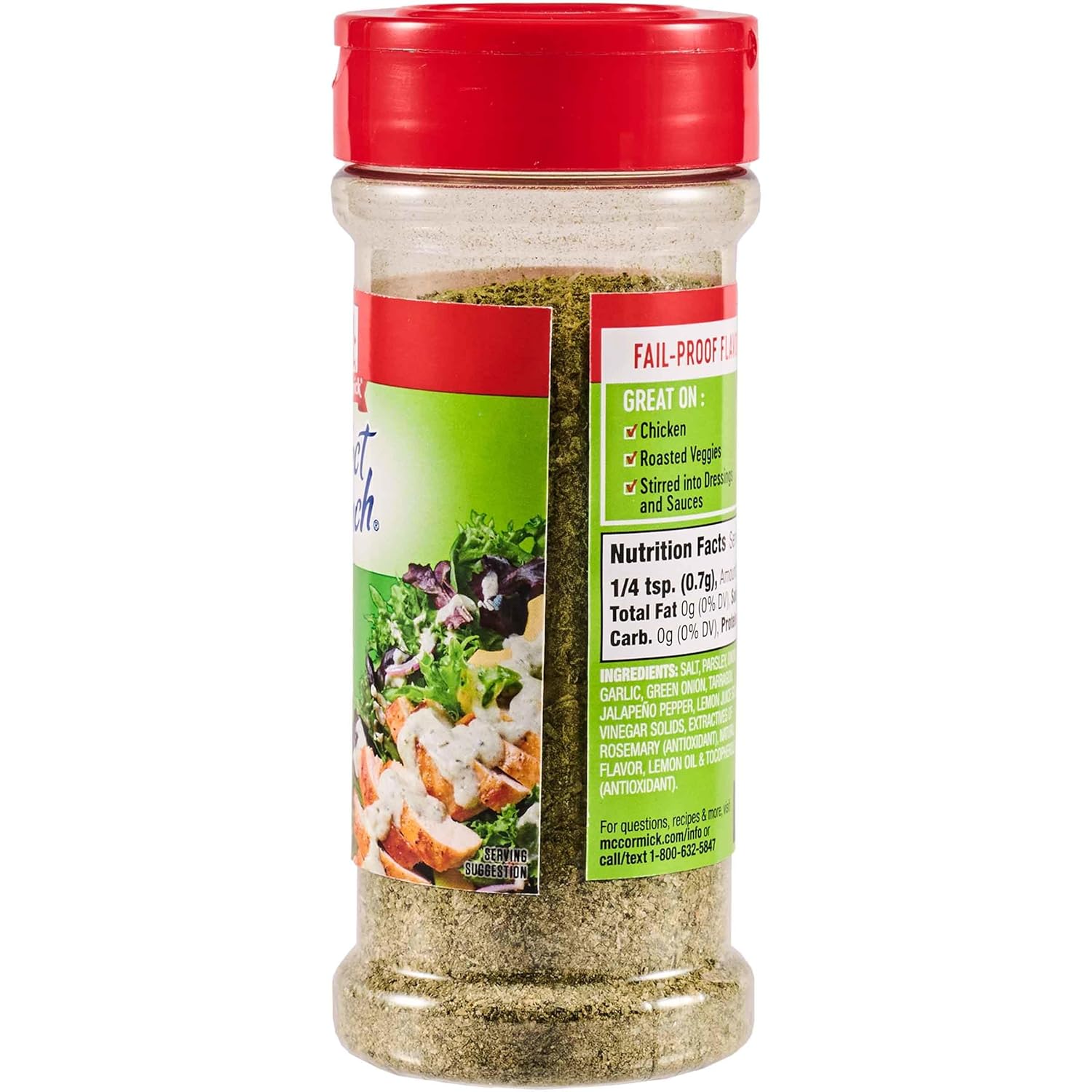 McCormick Perfect Pinch Green Goddess Seasoning – Mindful Home Cooking Spice for Calming Weeknight Dinners