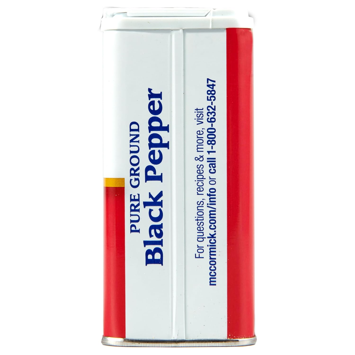 McCormick Pure Ground Black Pepper 3 oz – Clean-Ingredient Pantry Staple for Mindful Home Cooking