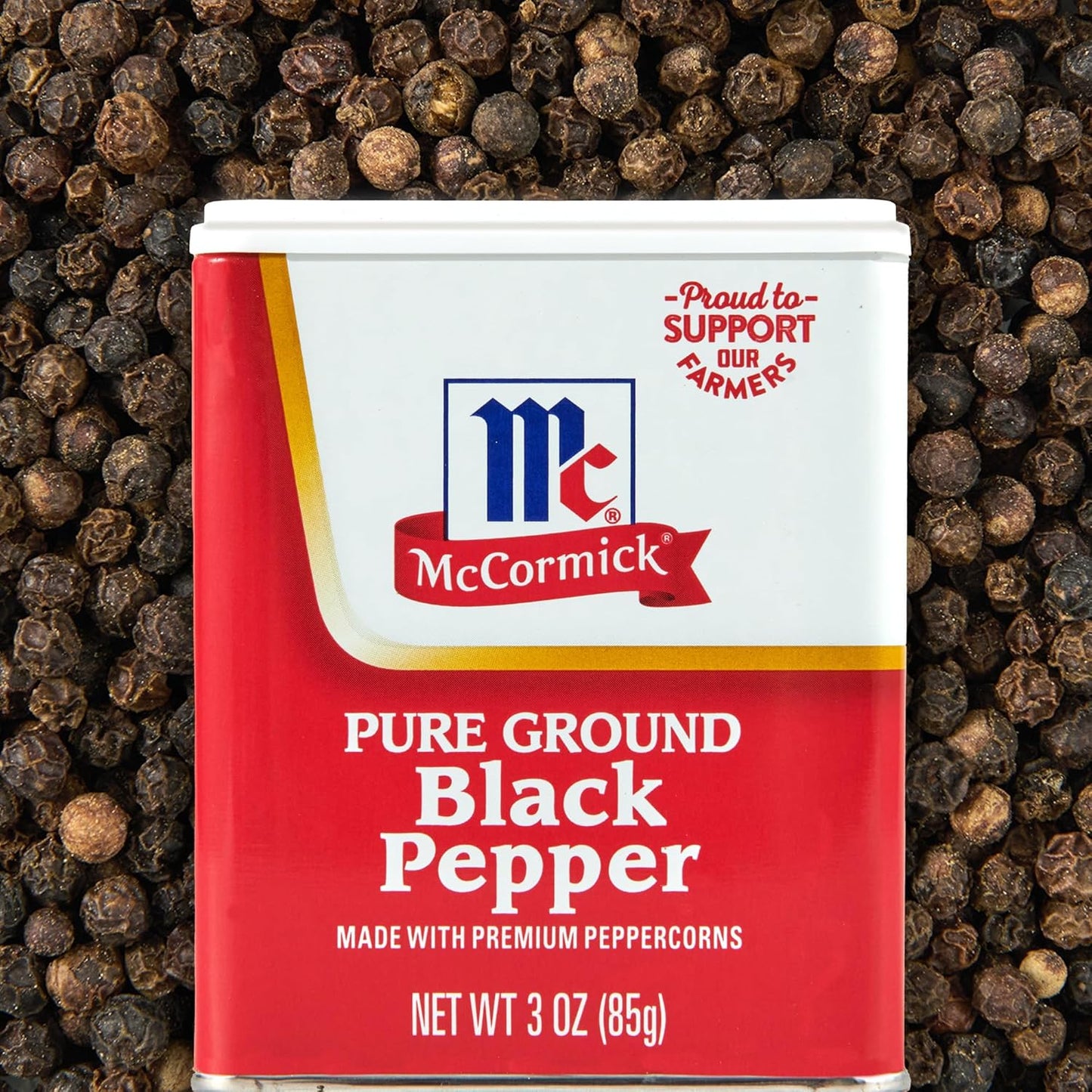 McCormick Pure Ground Black Pepper 3 oz – Clean-Ingredient Pantry Staple for Mindful Home Cooking