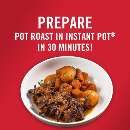 McCormick Slow Cooker Savory Pot Roast Seasoning – 10-Minute Active Prep for Hands-Off Weeknight Cooking