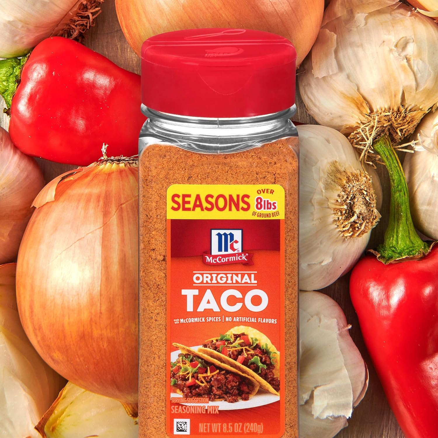 McCormick Taco Seasoning Mix – Family Taco Night Pantry Staple, 15-Minute Weeknight Dinner for Kids