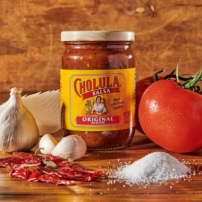Cholula Original Salsa Medium 12 oz Jar – Versatile Condiment for Weeknight Meals and Casual Entertaining